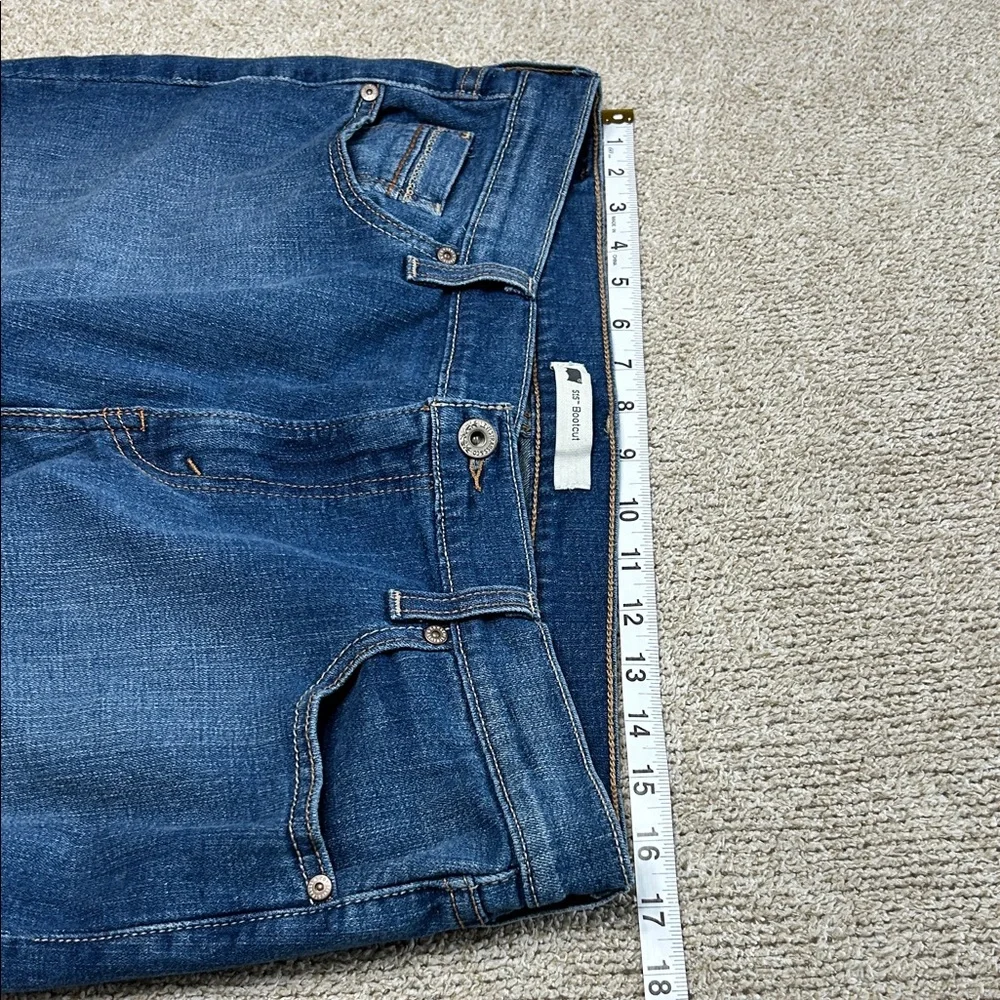 Levi's 515 Boot Cut Blue Jeans Size 14S - Picture 2 of 9